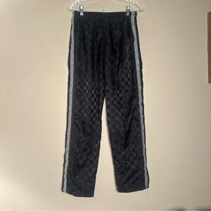 Umbro Black full break away pants Sz Small